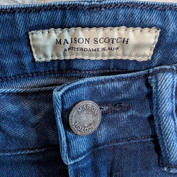 Maison Scotch La Bohemienne Mid Rise Skinny Jeans Size 27/32 Stretch denim - Picture 2 of 8